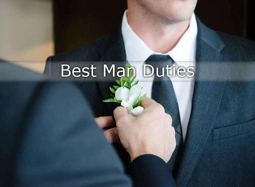 best man duties