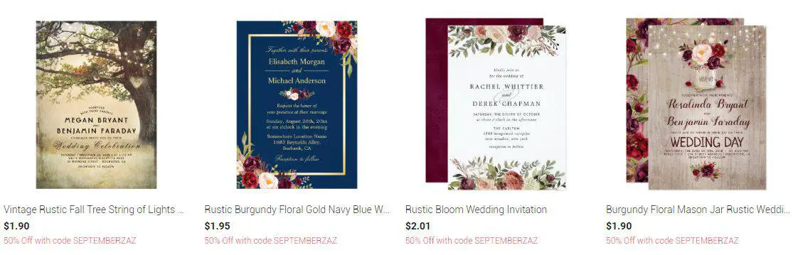 zazzle invitation cards