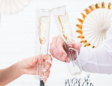 wedding glasses